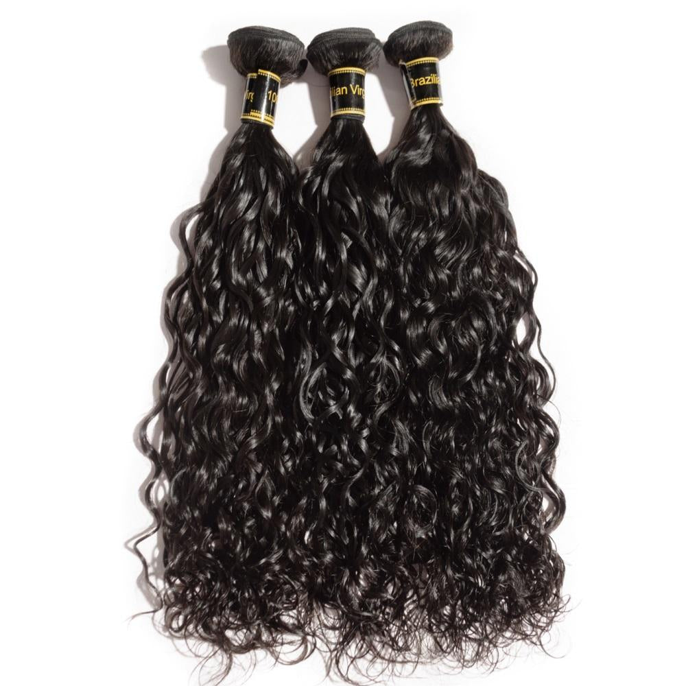 Natural Wavy Bundle Virgin Brazilian Hair HOUSE OF ANA S
