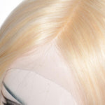 Straight Virgin Brazilian lace wig