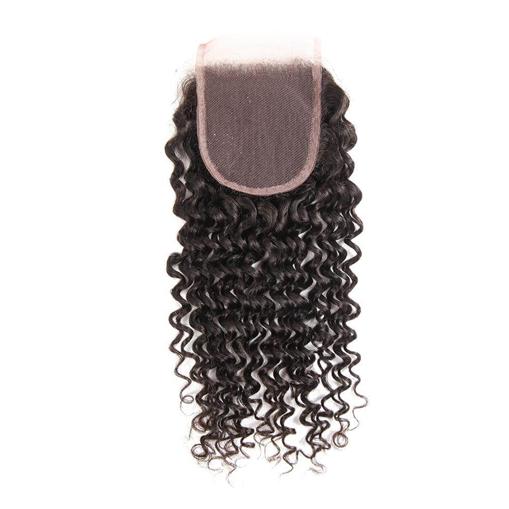 Closure Deep Curl Virgin Brazilian