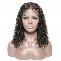 Pre-Plucked Deep Part Italy Curly Lace wig
