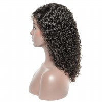 Pre-Plucked Deep Part Italy Curly Lace wig