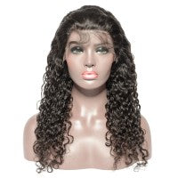 Undetectable Transparent Frontal Lace Wig Water Wavy
