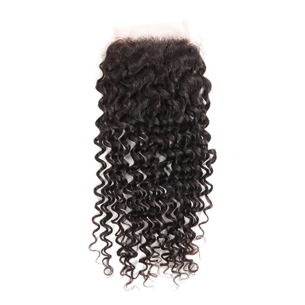 Closure Deep Curl Virgin Brazilian