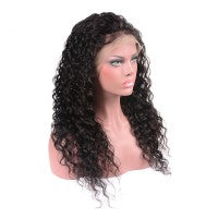 Lace Frontal Wig Water Wavy Virgin Brazilian Hair