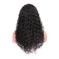 Lace Frontal Wig Water Wavy Virgin Brazilian Hair