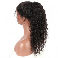 Lace Frontal Wig Water Wavy Virgin Brazilian Hair