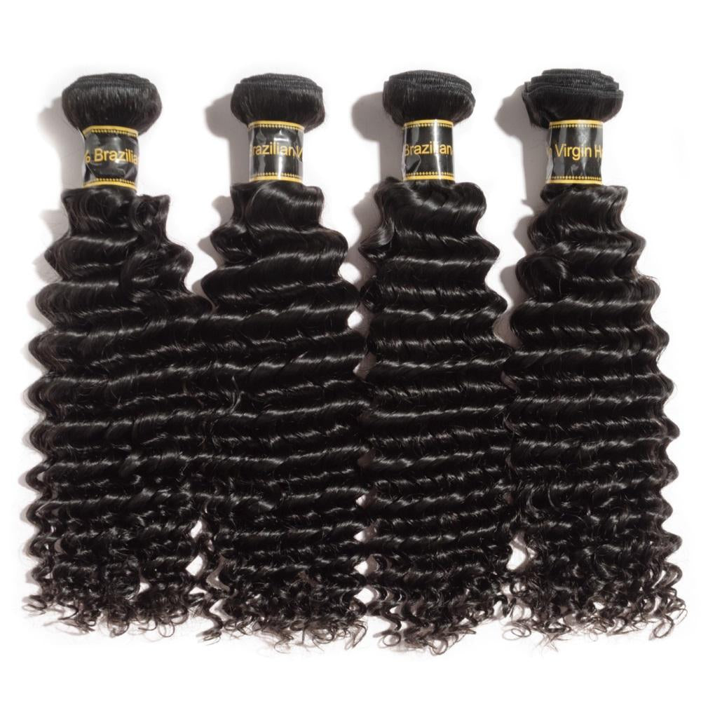 Deep Curly Bundle Virgin Brazilian Hair