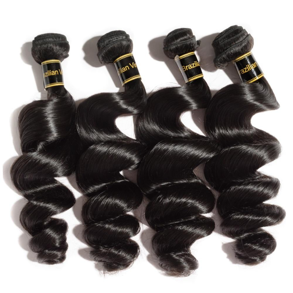 Loose Wavy Bundle Virgin Brazilian Hair