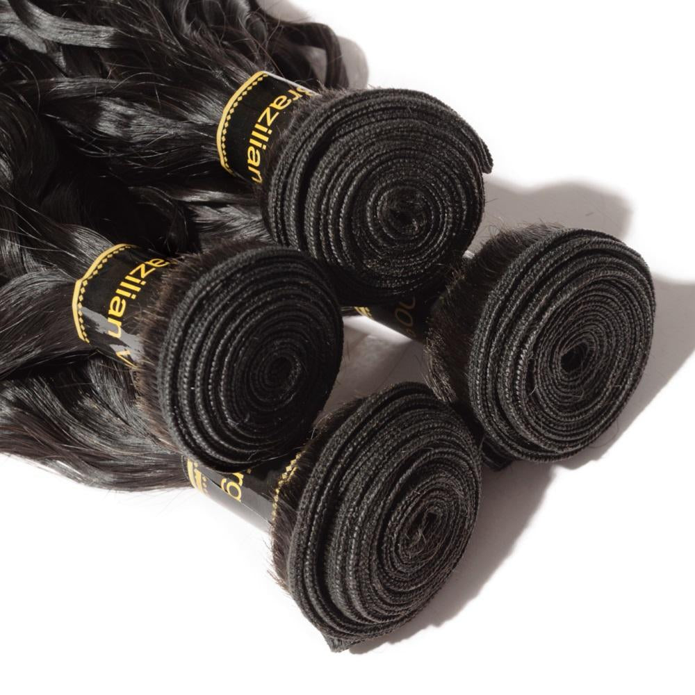 Natural Wavy Bundle Virgin Brazilian Hair
