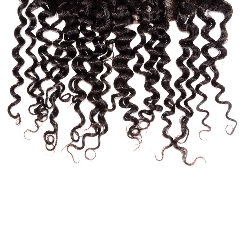 Frontal Water Wavy Virgin Brazilian