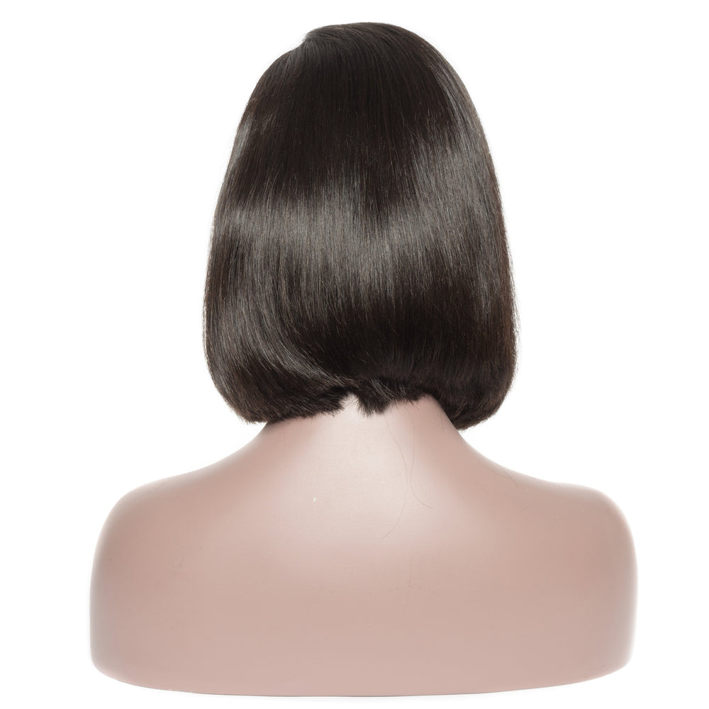 Straight Side part lace wig