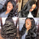 Full Lace Wig Body Wave Virgin Brazilian Hair