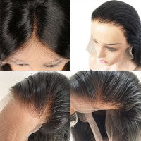 Undetectable Transparent Full Lace Wig Straight