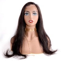 Undetectable Transparent Full Lace Wig Straight