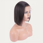 Undetectable Transparent Straight Lace Front Wig