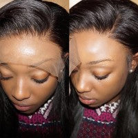 Undetectable Transparent Frontal Lace Wig Straight