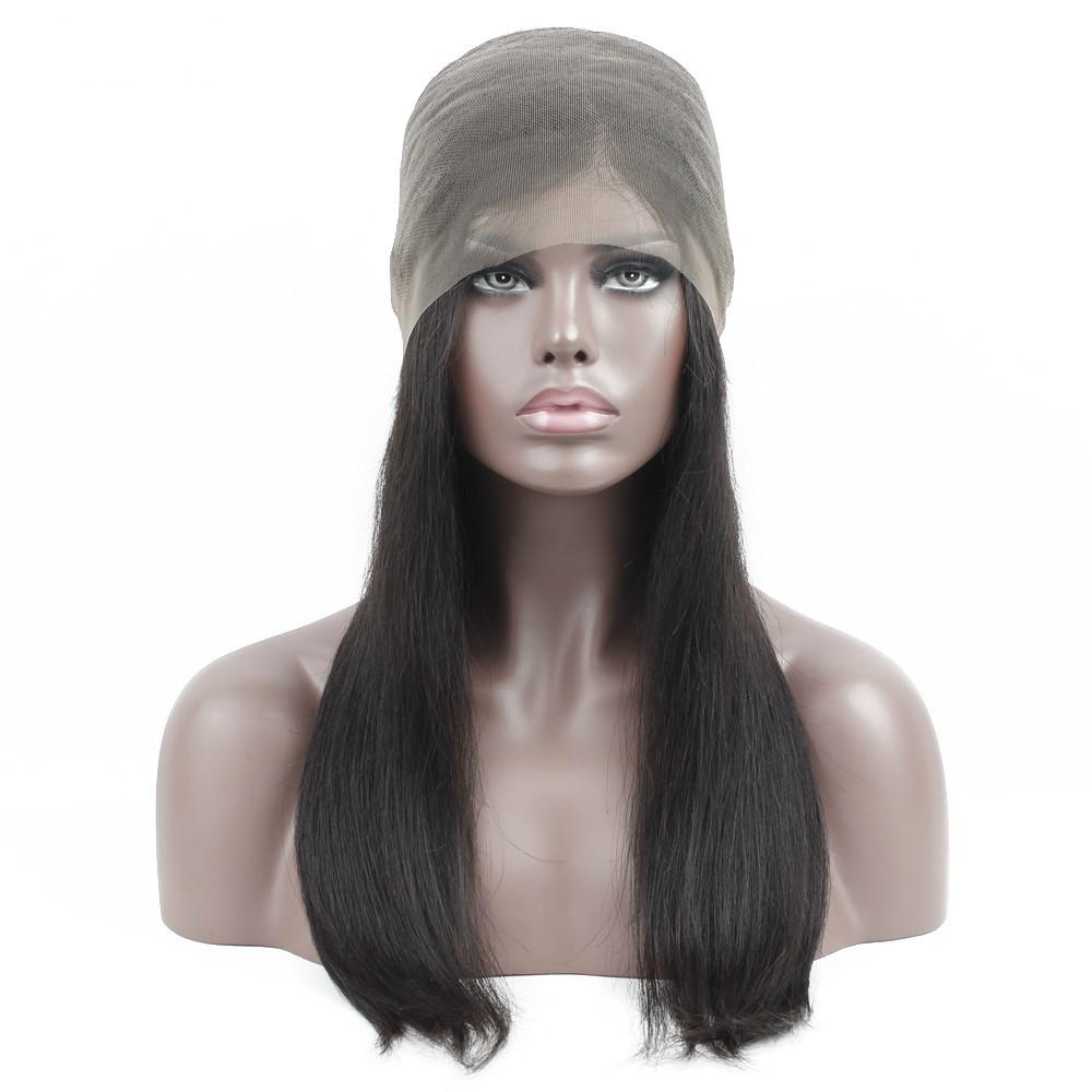 Straight Virgin Brazilian Lace wig