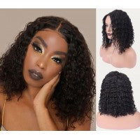 Undetectable Transparent Water Wave Lace Front Wig