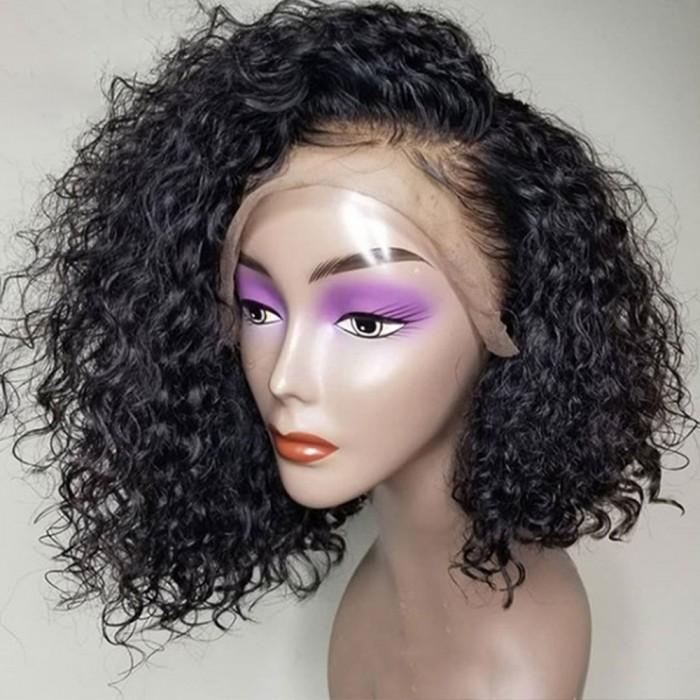 Deep Curl bob lace wig