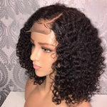 Deep Curl Bob Virgin Brazilian Wig