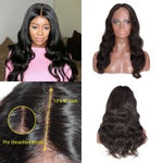 Undetectable Transparent Frontal Lace Wig Straight