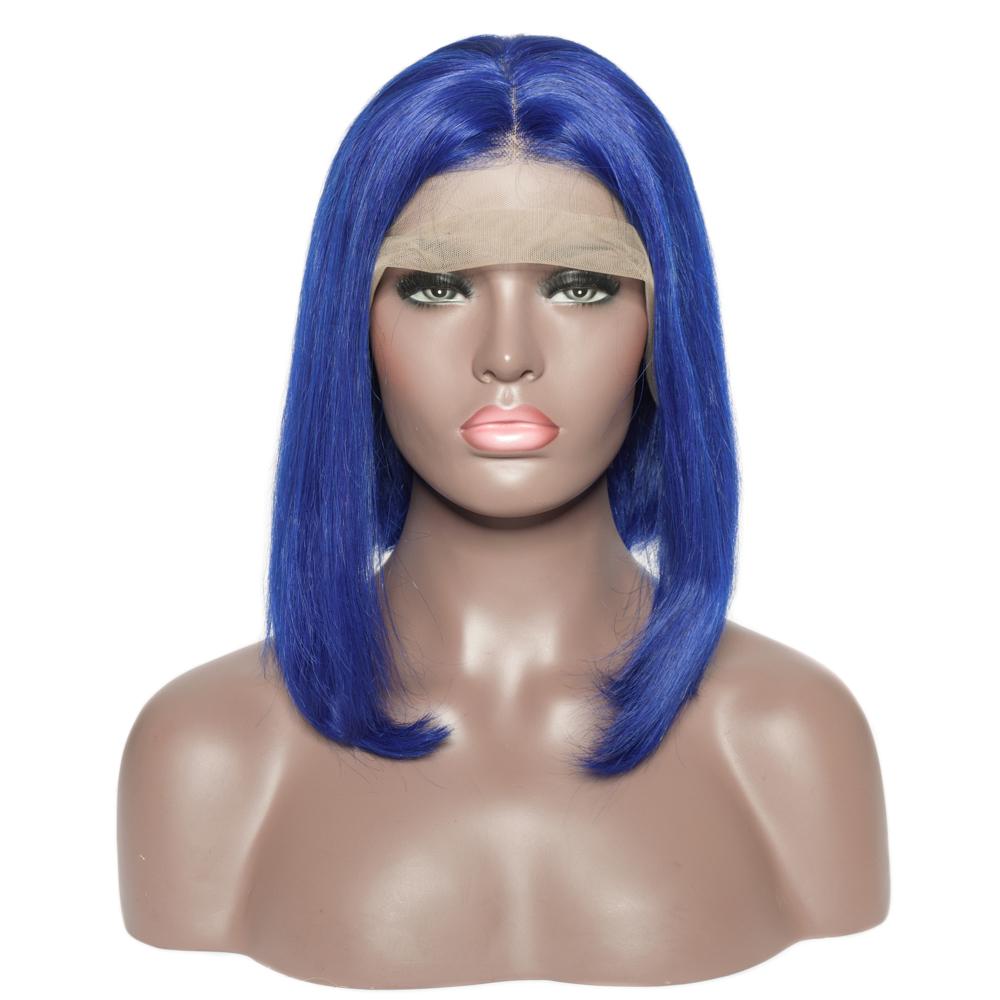 Straight Coloured Bob Wigs