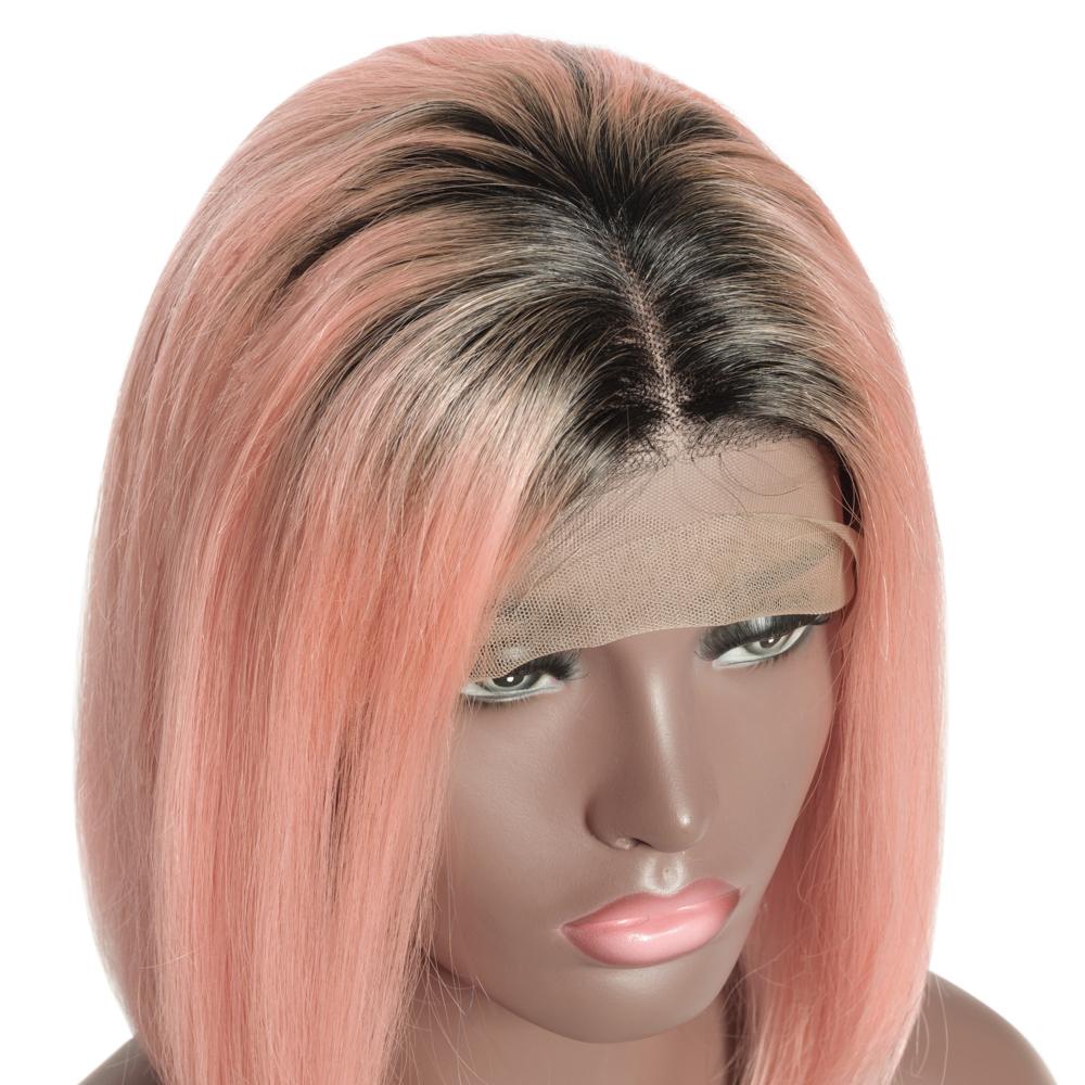 Straight Virgin Brazilian Lace front wig