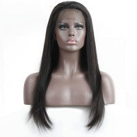 Full Lace Wig Straight Virgin Brazilian Hair