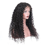 Deep Curly Full lace wig Virgin Brazilian Hair