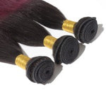 Ombre Bundle Straight Virgin Remi Hair